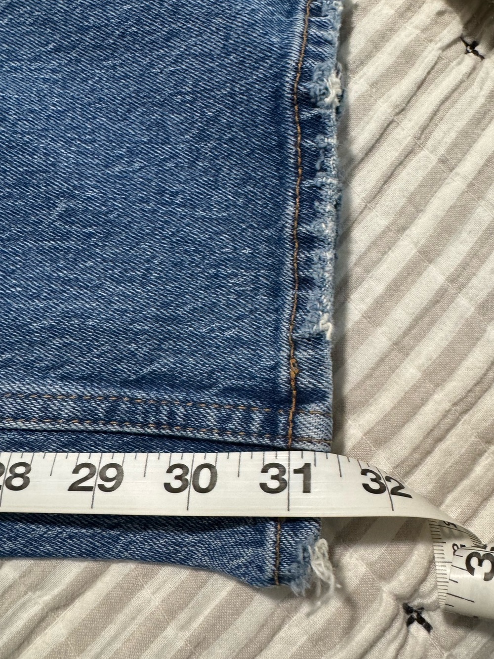 Abercrombie & Fitch Curve Love The 90s Ultra High Rise Straight Jeans - Size 26L - Picture 7 of 8